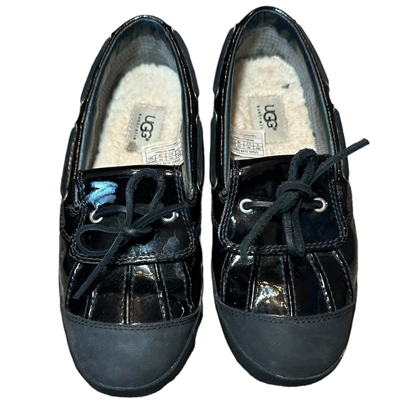 Ugg Ashdale Duck Booties Monochrome Black Size 8 - Picture 2 of 9